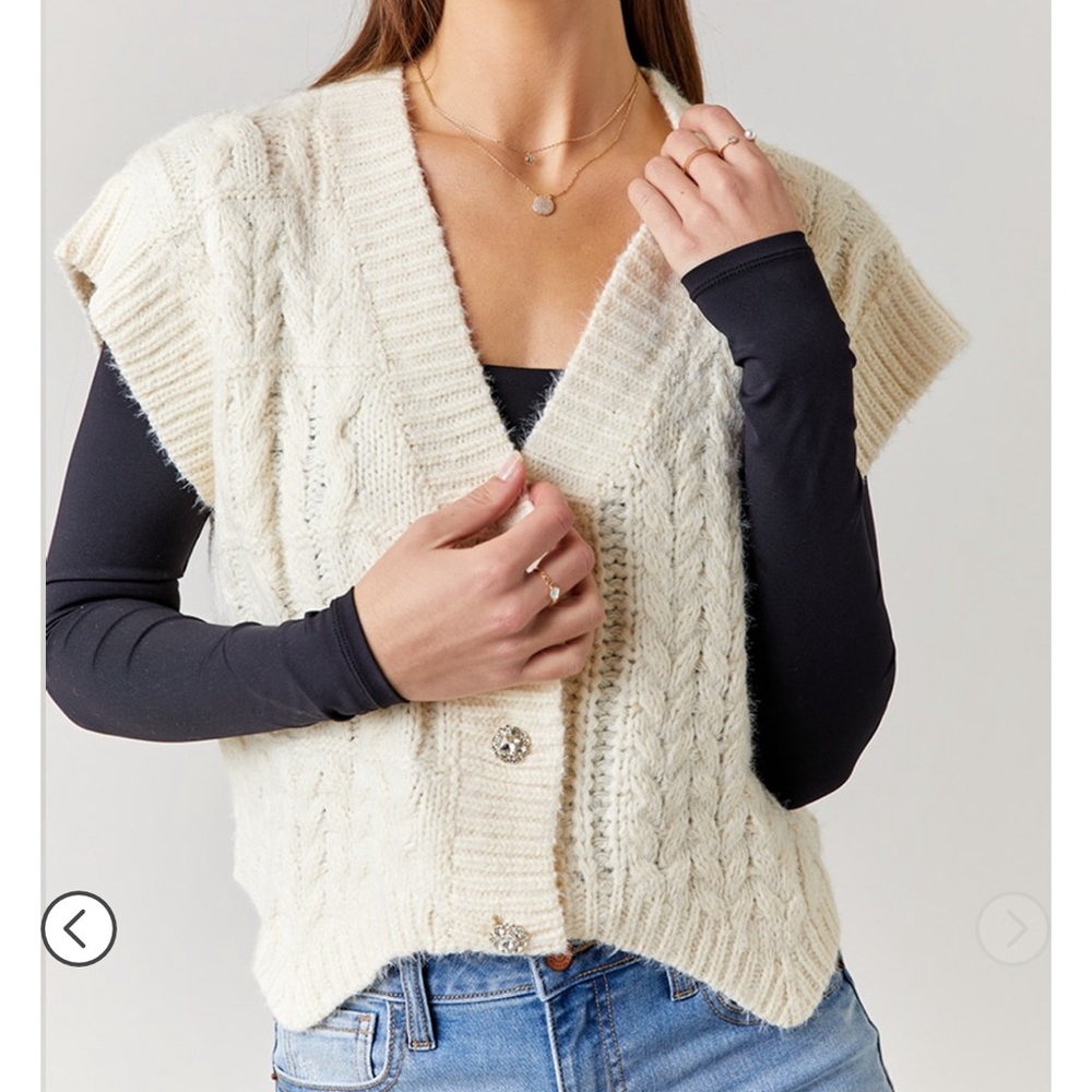 Vici cropped sweater